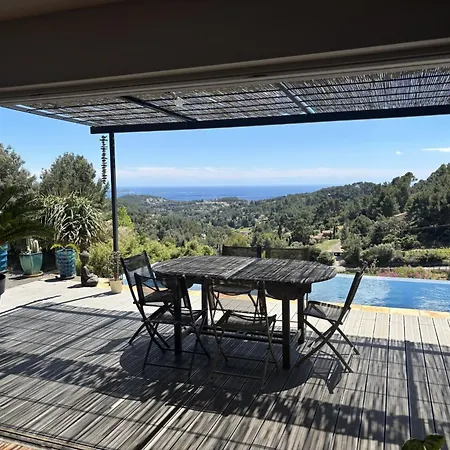 Villa Tres Calme , Vue Mer Panoramique La Cadiere-d'Azur